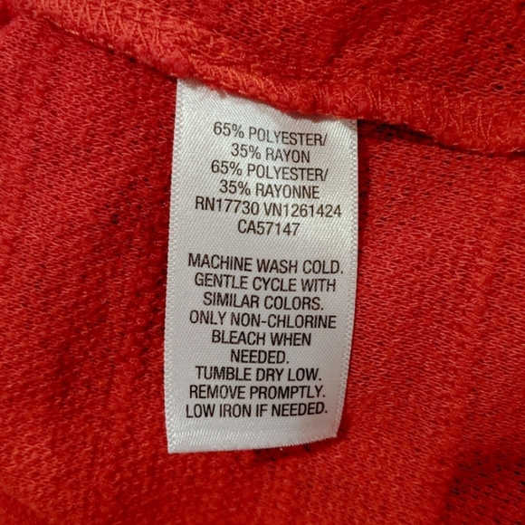 Xhilaration Red Dolman Top | Large - Picture 4 of 5